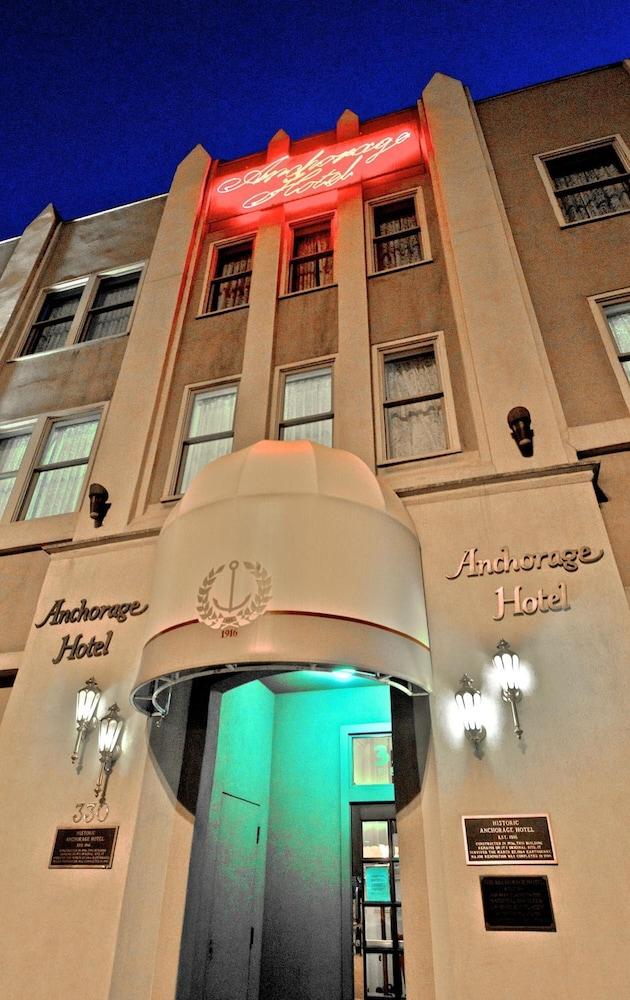 Historic Anchorage Hotel Exterior foto