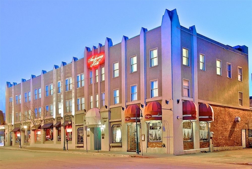 Historic Anchorage Hotel Exterior foto