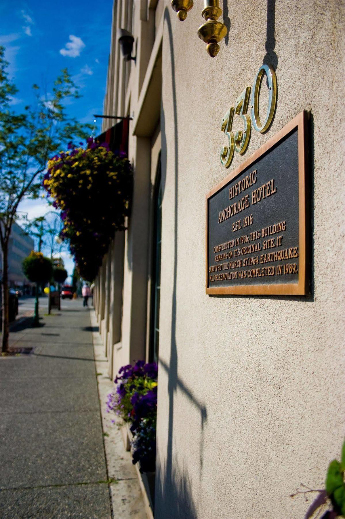 Historic Anchorage Hotel Exterior foto