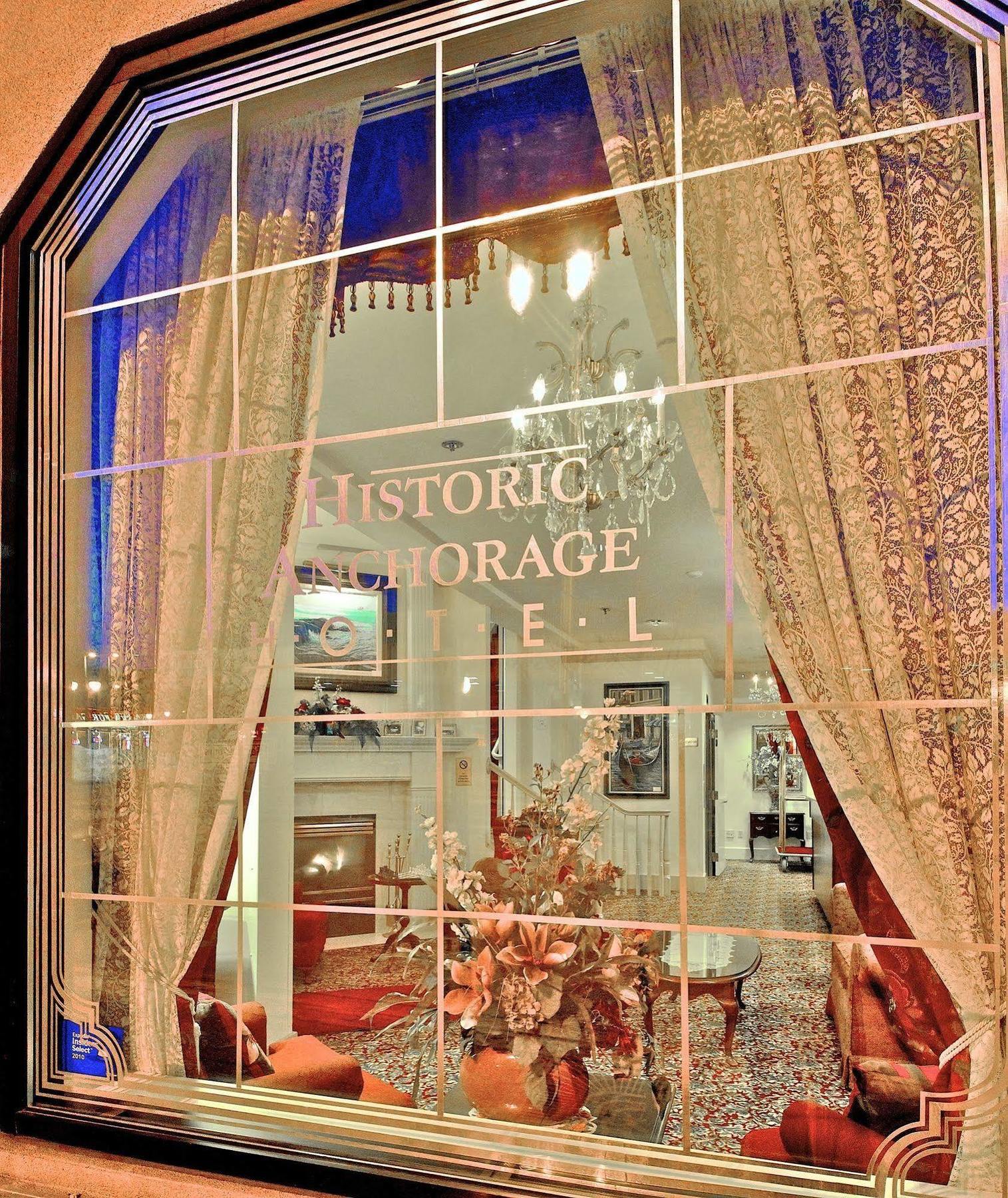 Historic Anchorage Hotel Exterior foto