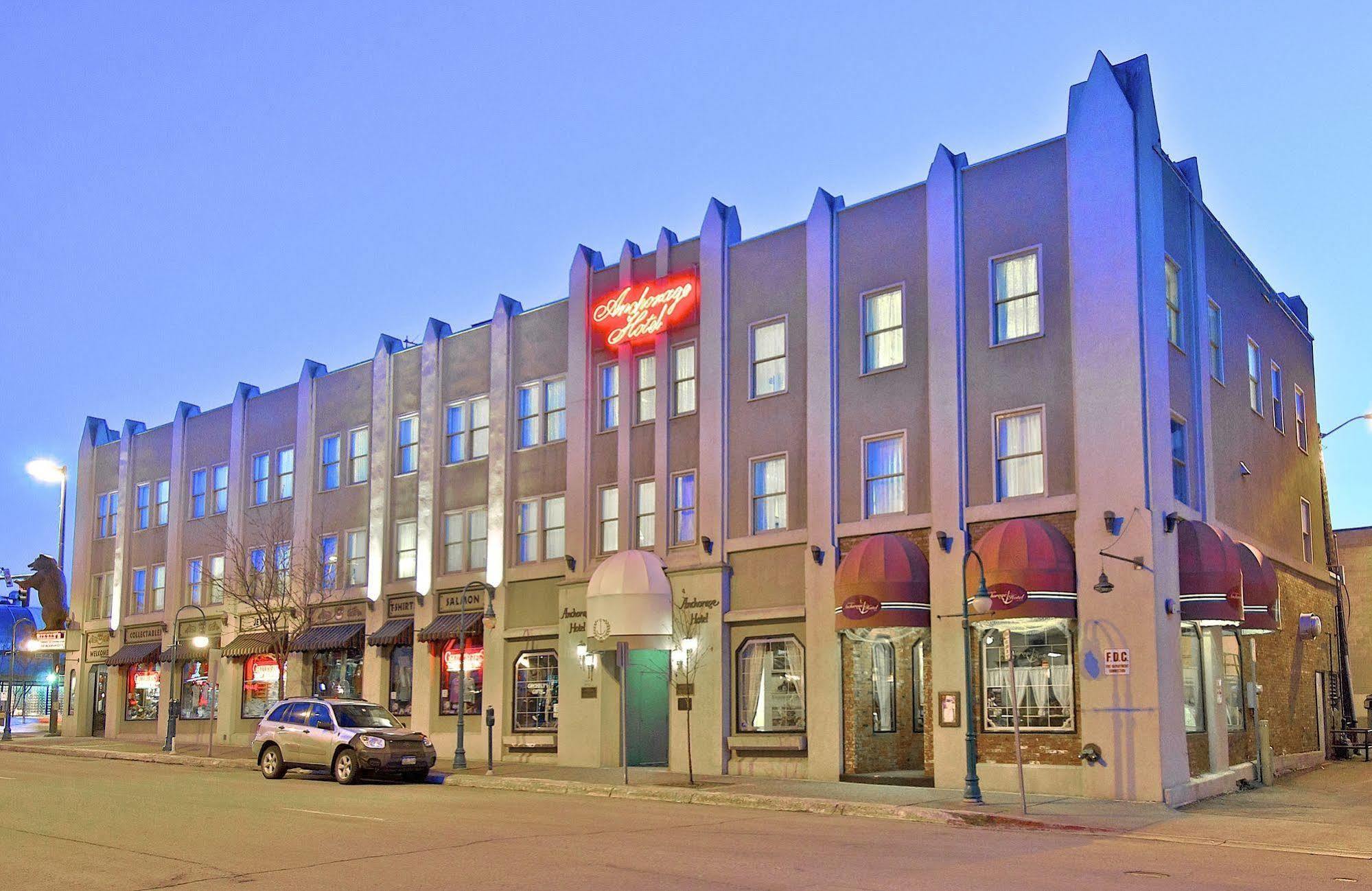 Historic Anchorage Hotel Exterior foto